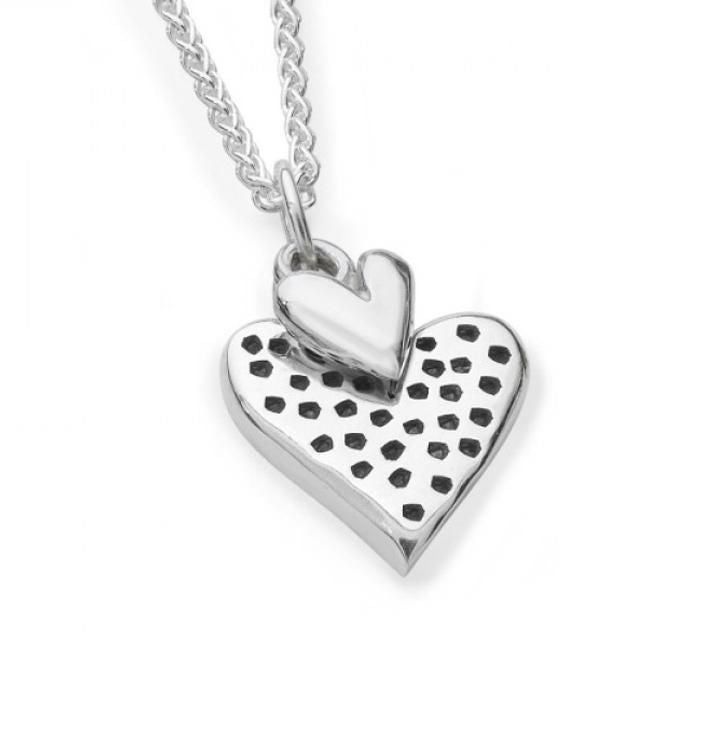 Dotty Heart Necklace 