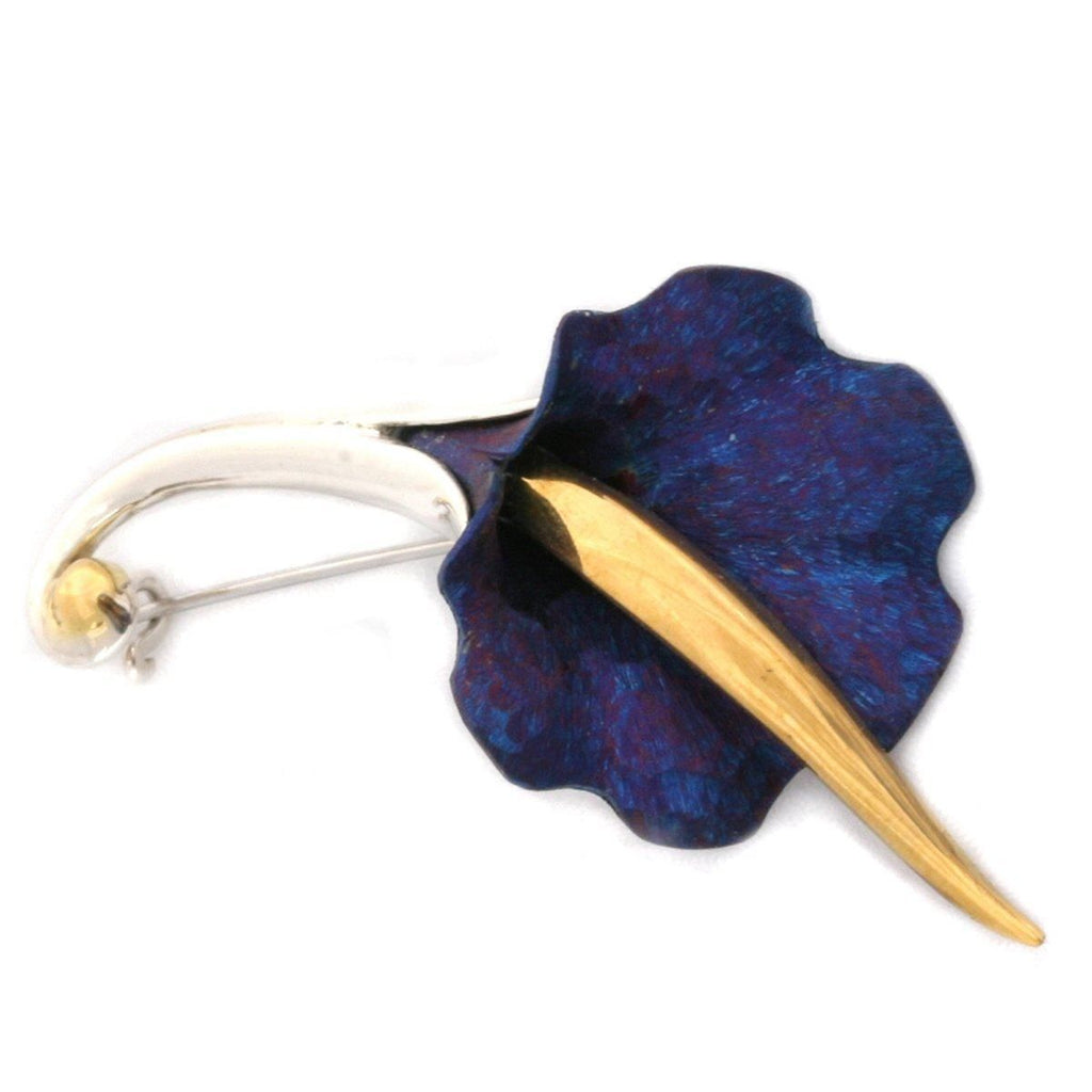 Petite Curly Lily Brooch 