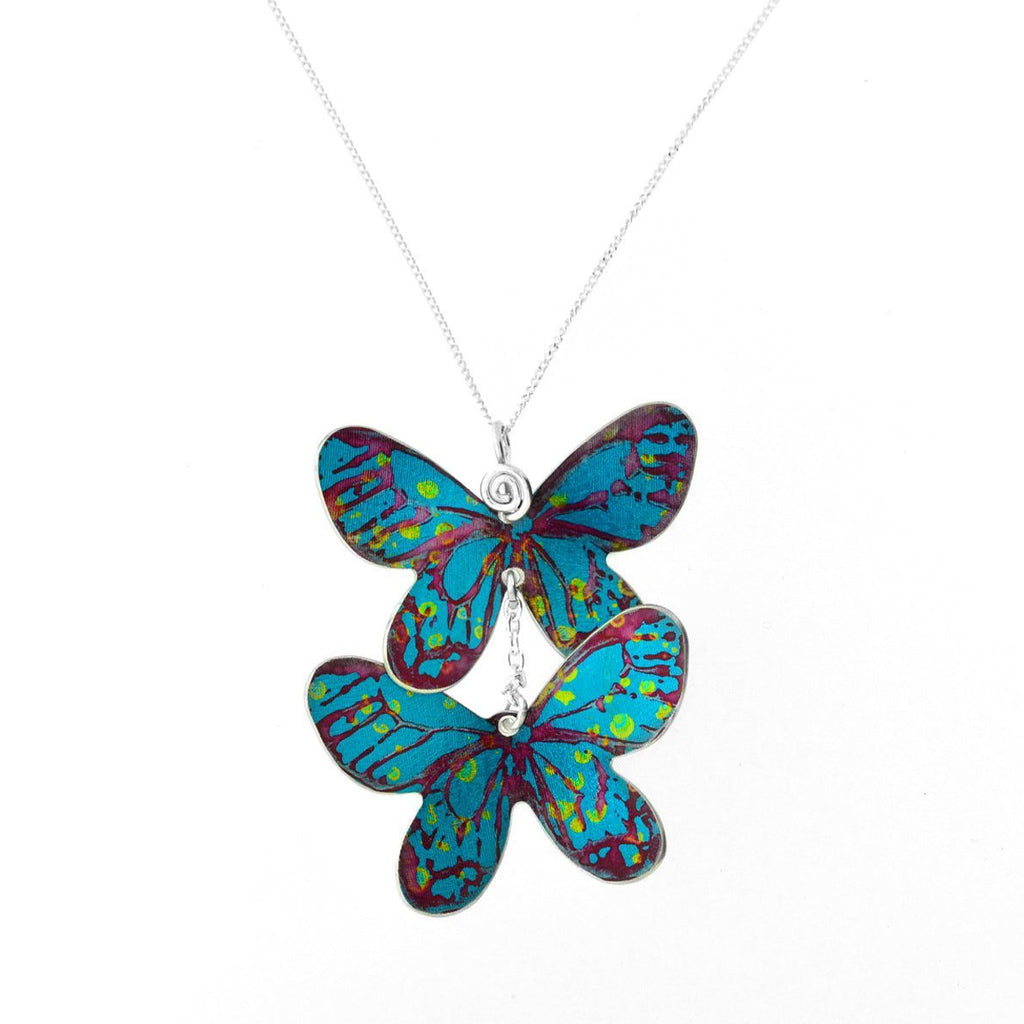 Woodland Butterflies Necklace 