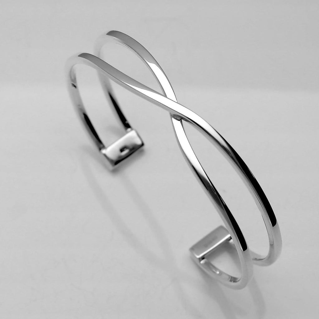 Cross Over Cuff Bangle 