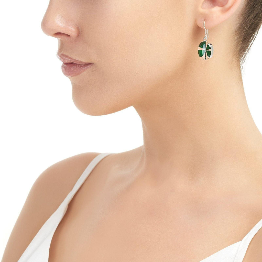 Four Leaf Clover Drop Earrings 