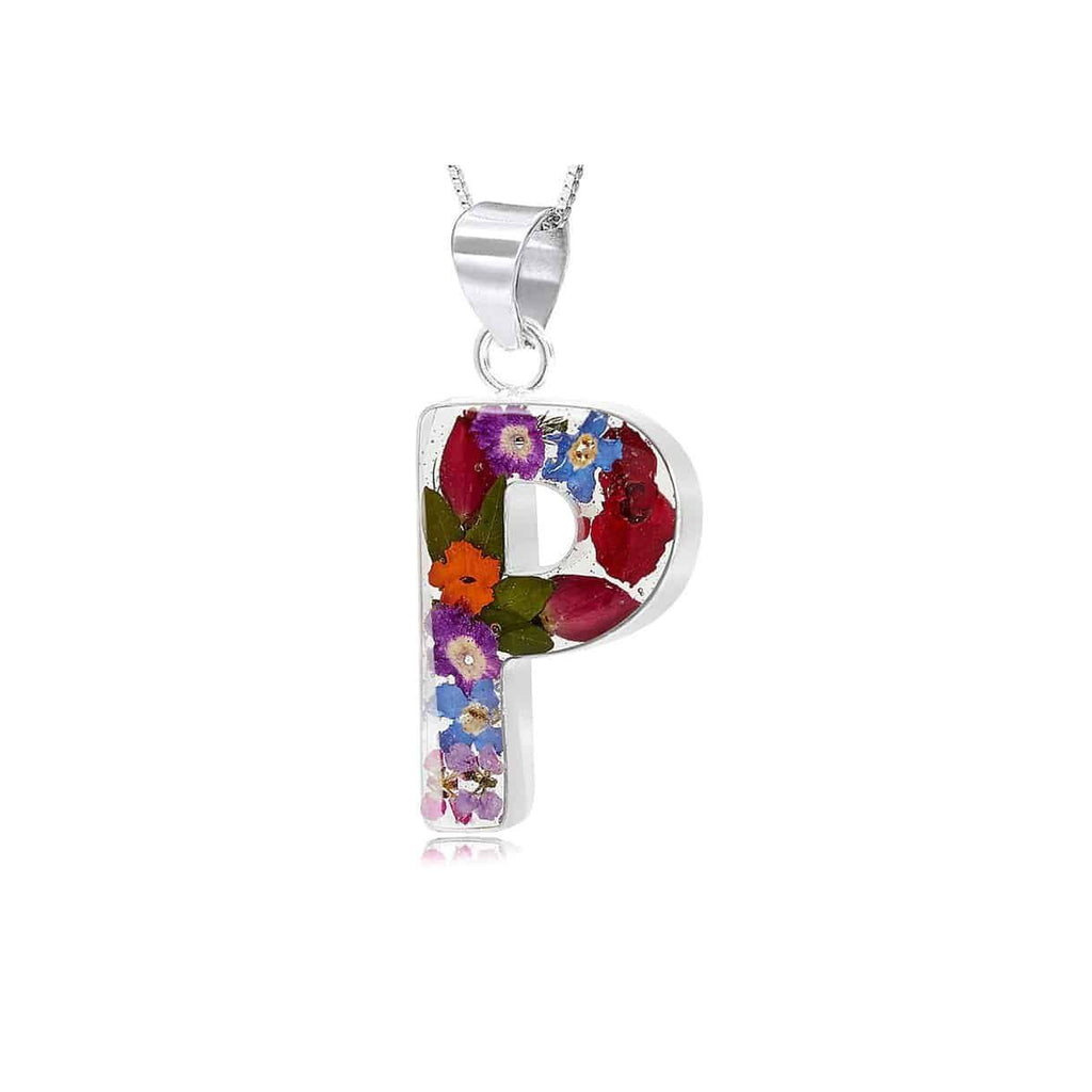 Initial P Necklace 