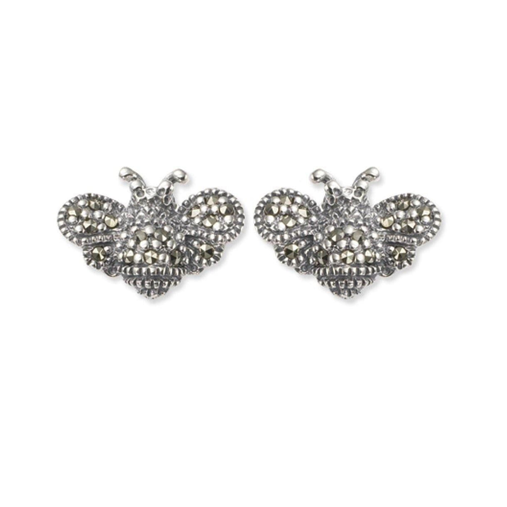 Marcasite Bee Studs 