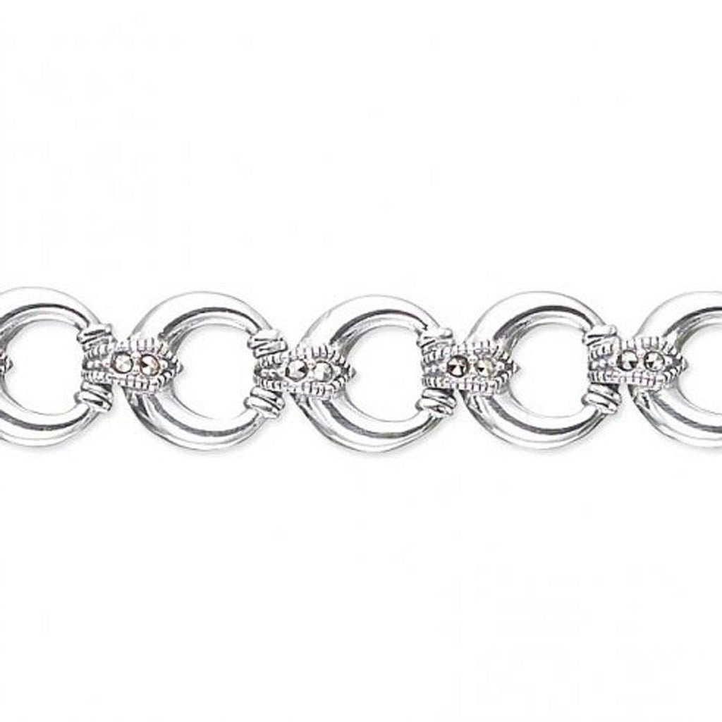 Marcasite Link Bracelet 