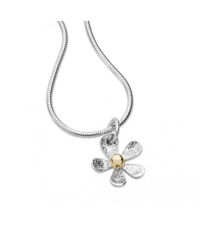 Petite Daisy Flower Necklace 