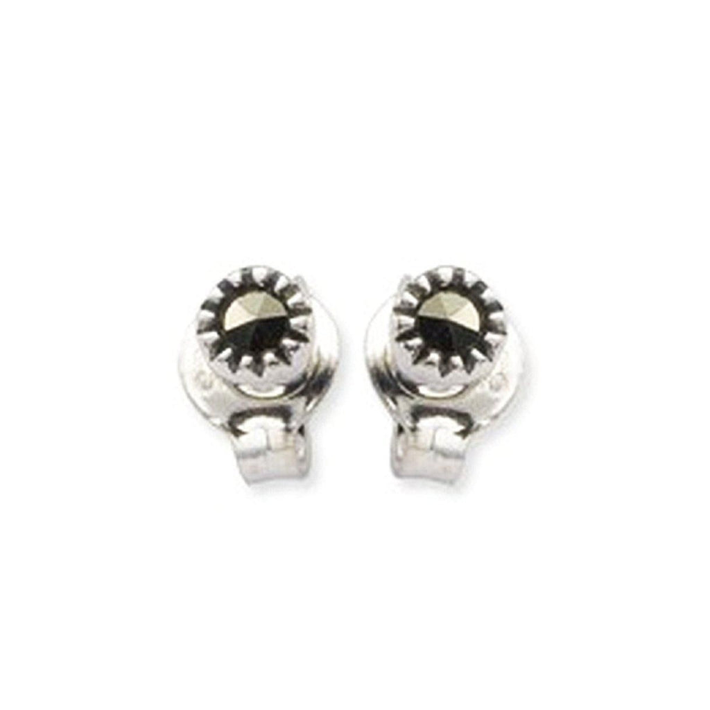 Petite Marcasite Studs 