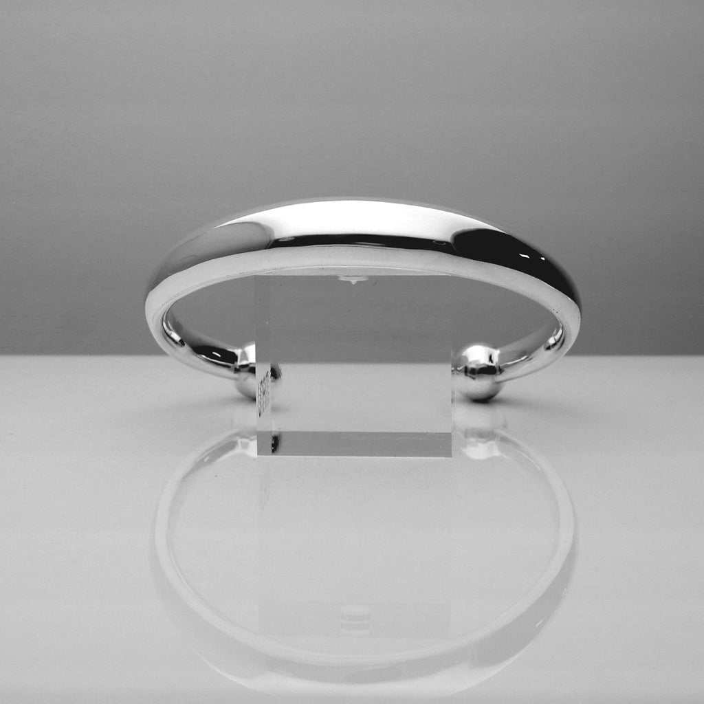 Silver Ball Cuff Bangle 