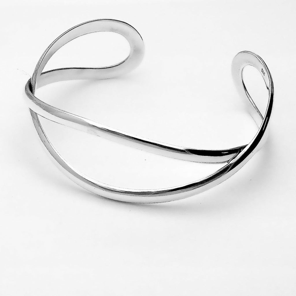 Silver Cuff Bangle 