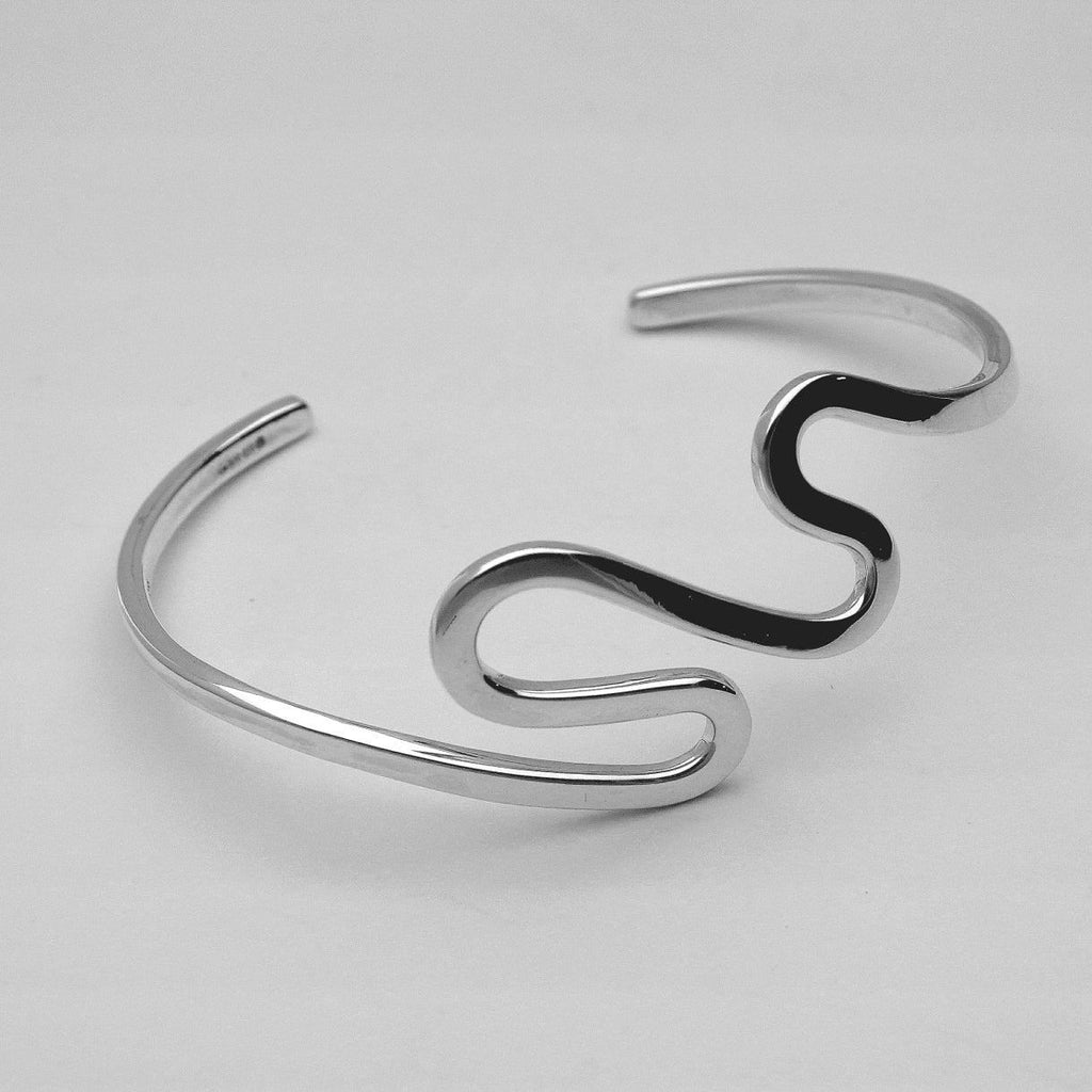 Silver Cuff Bangle 