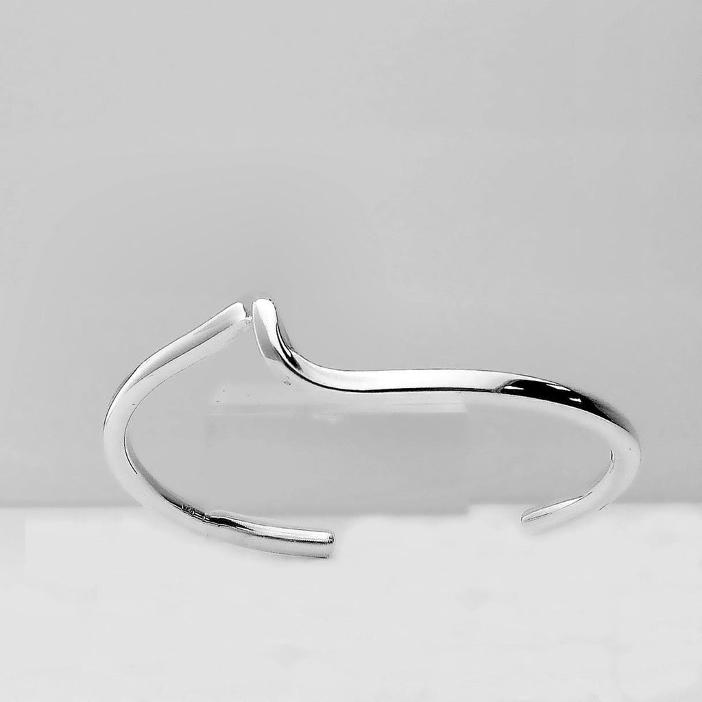 Silver Cuff Bangle 