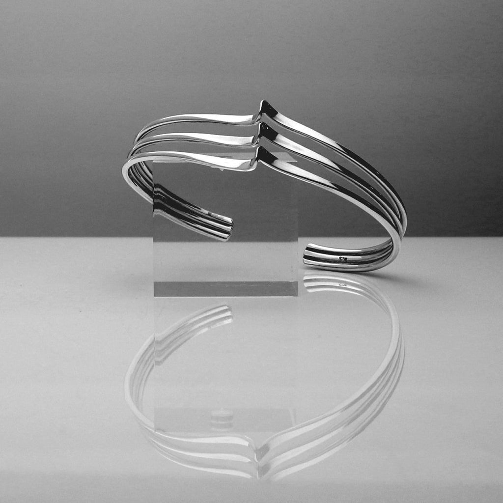 Silver Cuff Bangle 