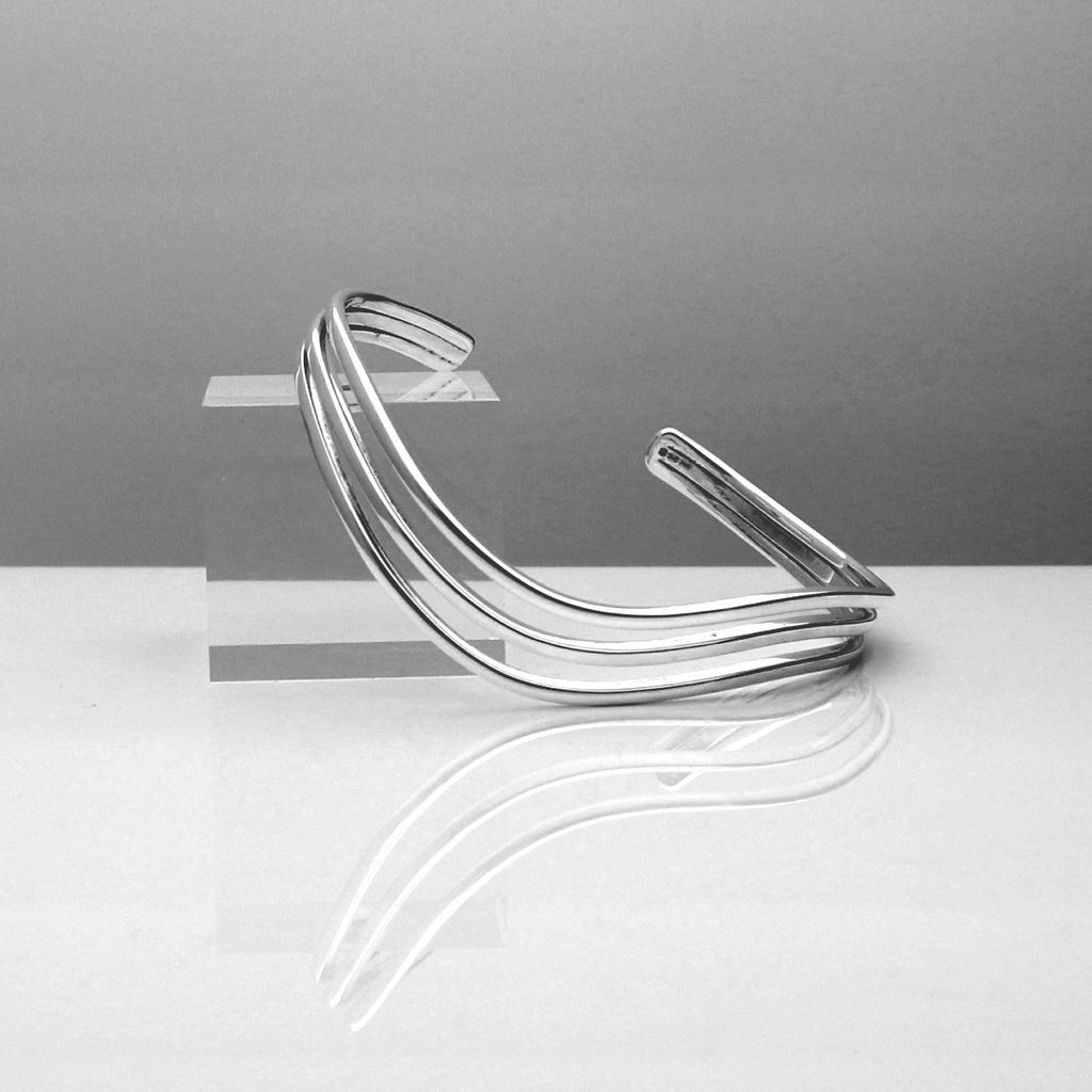 Silver Cuff Bangle 