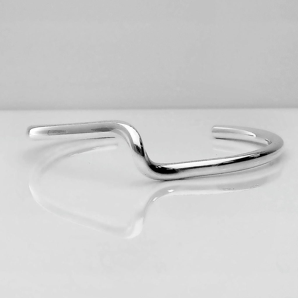 Silver Cuff Bangle 