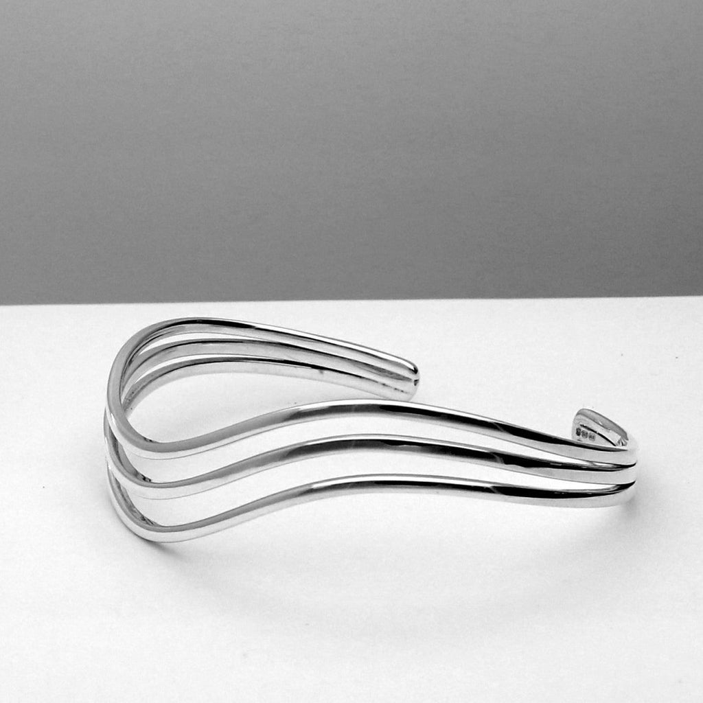 Silver Cuff Bangle 