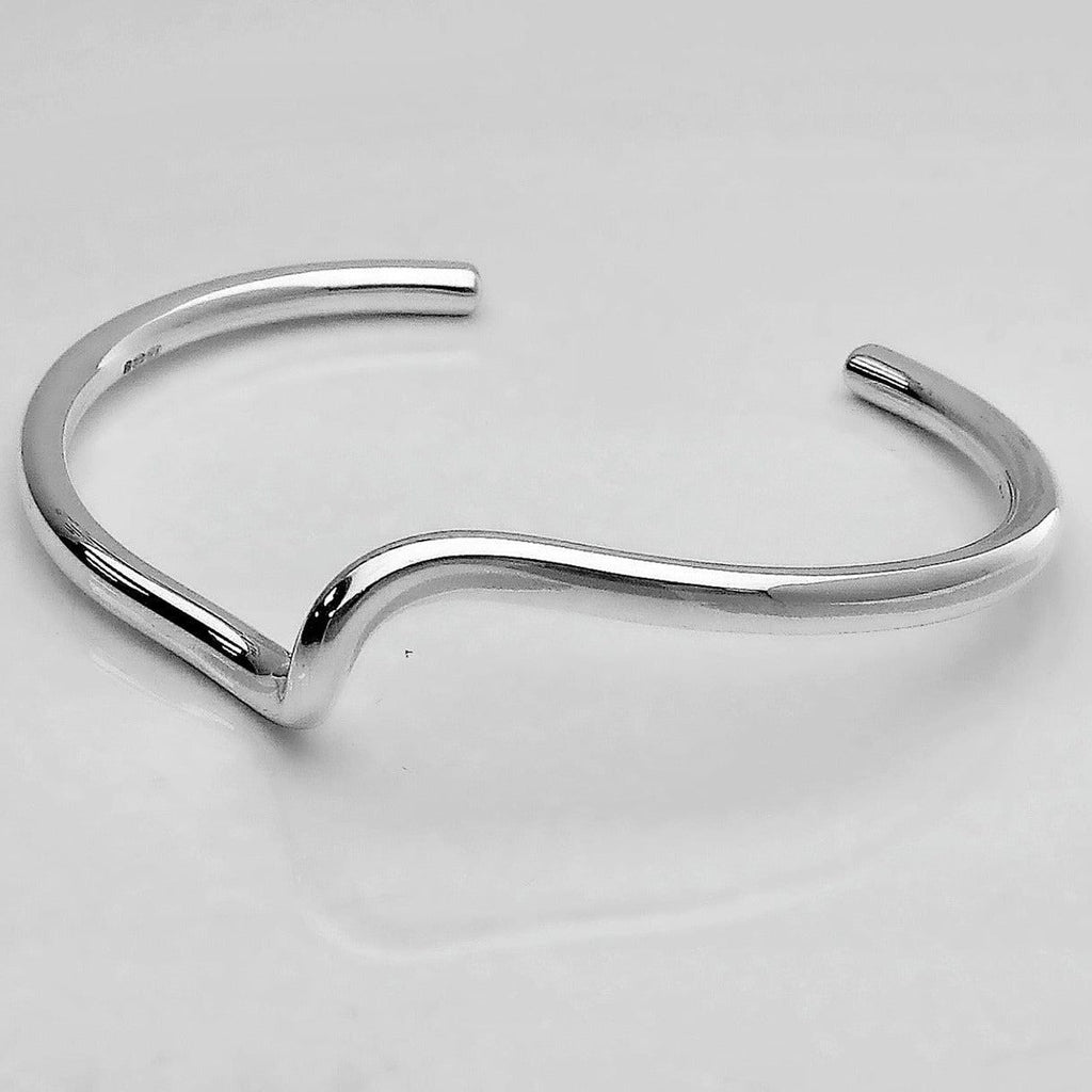 Silver Cuff Bangle 