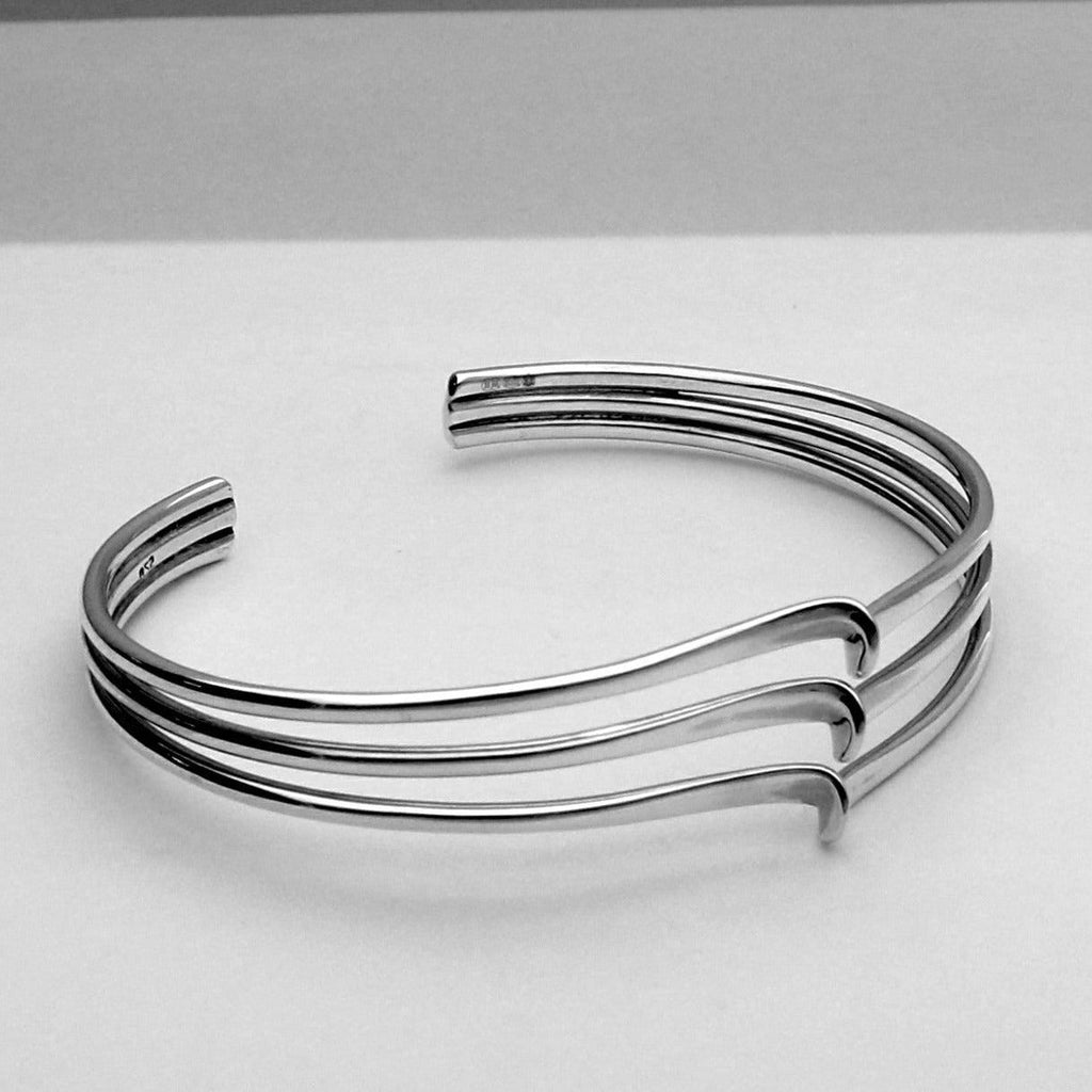 Silver Cuff Bangle 