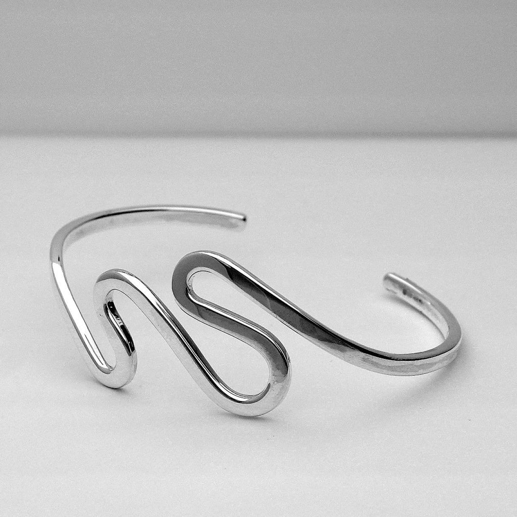 Silver Cuff Bangle 