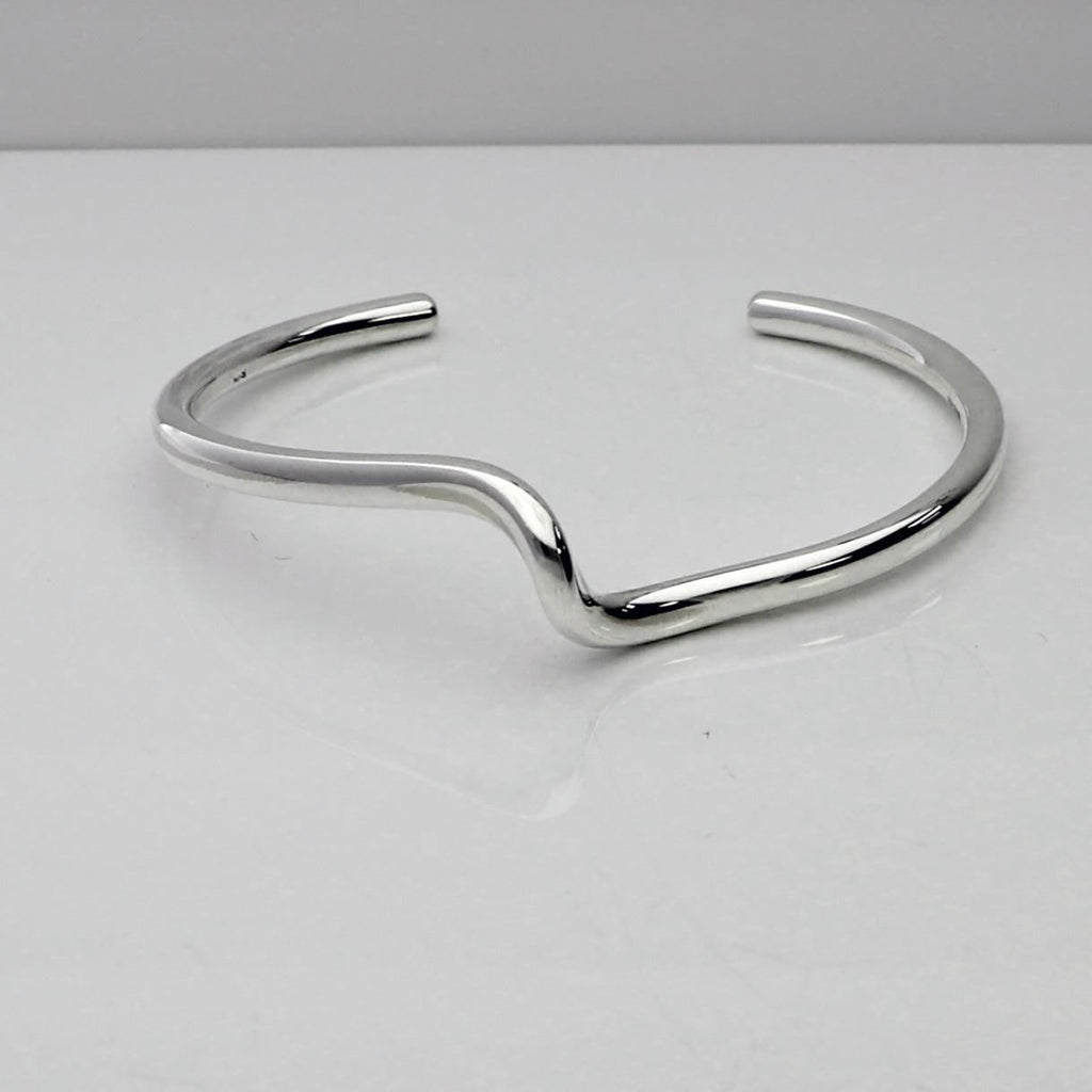 Silver Cuff Bangle 