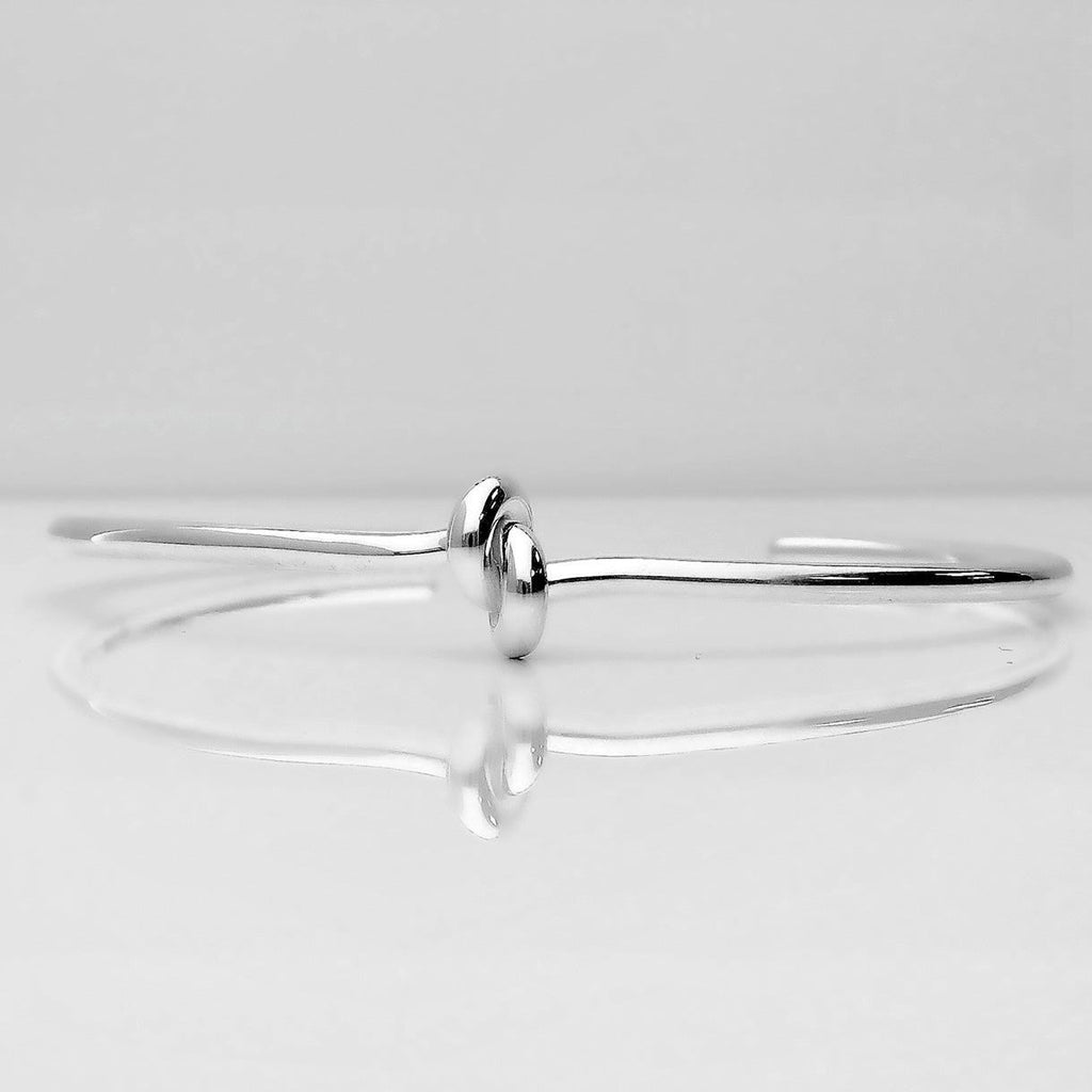 Simple Knot Cuff Bangle 