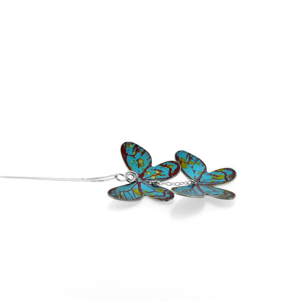 Spring Butterfly Necklace 